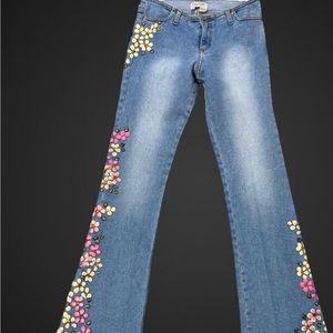 Ema Savahl Handpainted Jeans